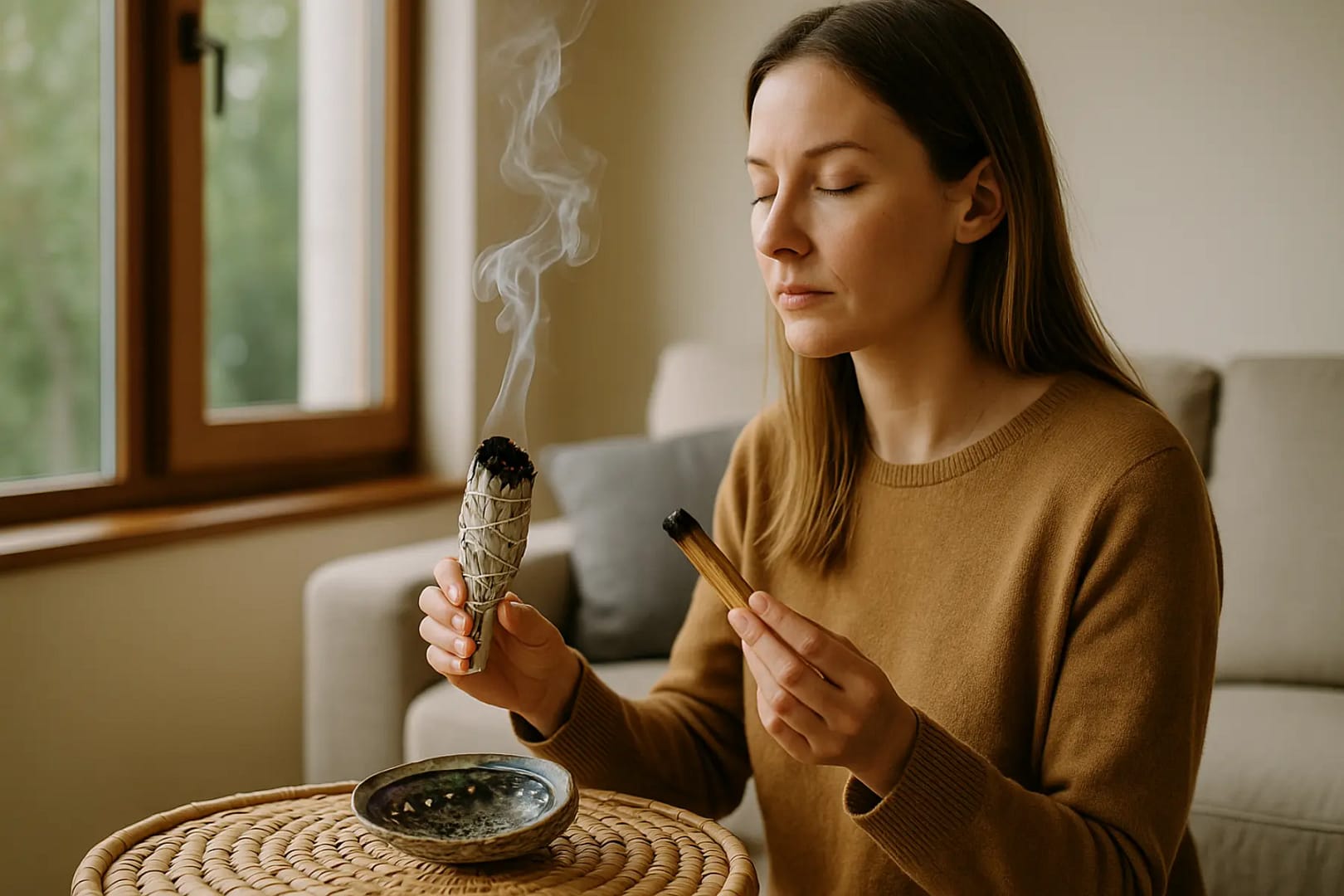 Salvia Bianca e Palo Santo uso Corretto per Purificare gli Spazi